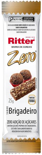 BARRA DE CEREAIS RITTER ZERO BRIGADEIRO 25G