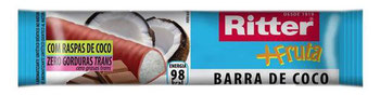BARRA DE FRUTA RITTER COCO/CHOCOLATE 20G