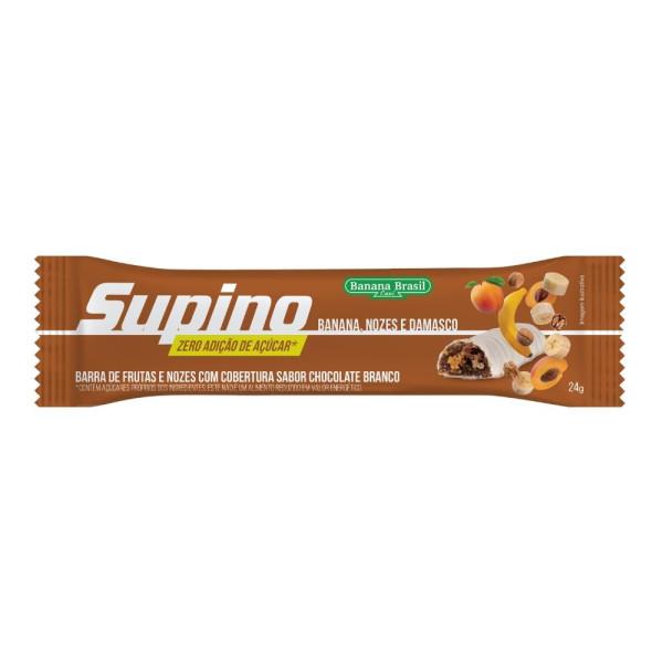 BARRA FRUTA SUPINO ZERO BANANA/NOZES/DAMASCO 24G