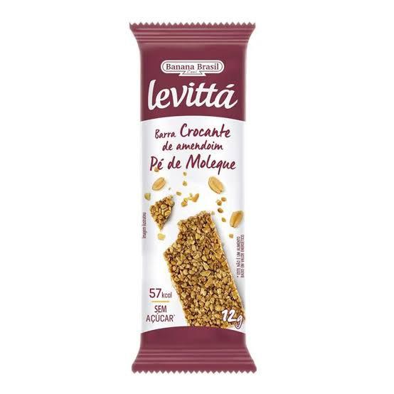 BARRA AMENDOIM LEVITTA PE DE MOLEQUE 12G