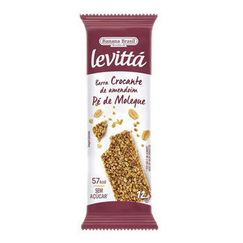 BARRA AMENDOIM LEVITTA PE DE MOLEQUE 12G