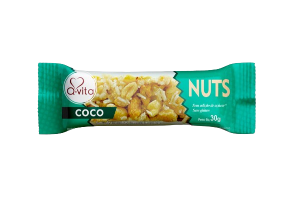 BARRA Q-VITA NUTS COCO 30G