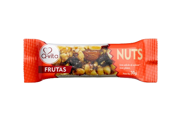 BARRA Q-VITA NUTS FRUTAS 30G