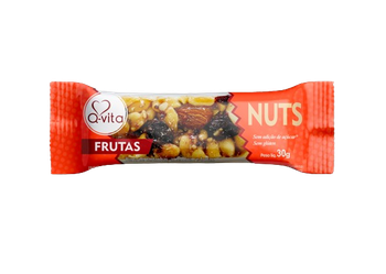 BARRA Q-VITA NUTS FRUTAS 30G