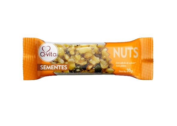 BARRA Q-VITA NUTS SEMENTE 30G