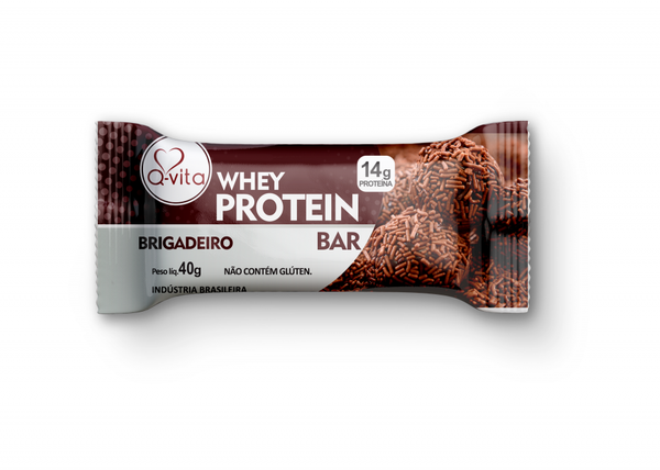 BARRA Q-VITA WHEY PROTEIN BRIGADEIRO 40G