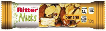 BARRA RITTER NUTS BANANA 30G