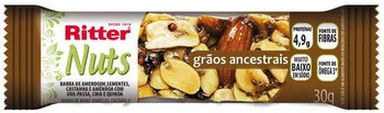 BARRA RITTER NUTS GRAOS ANCESTRAIS 30G