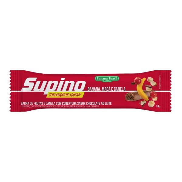 BARRA FRUTA SUPINO ZERO BANANA/MACA/CANELA 24G