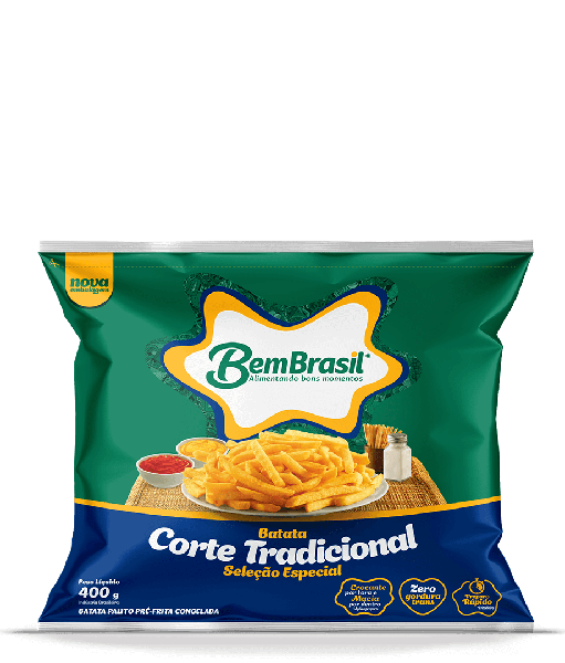 BATATA BEMBRASIL PALITO BEM BATATA 400G