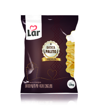 BATATA LAR PALITO AIRFRYER CONGELADAS 1,5KG
