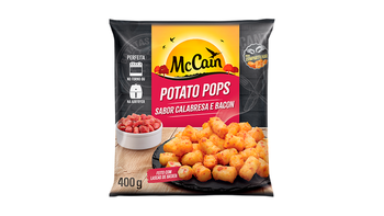BATATA MCCAIN POPS CALABRESA/BACON 400G