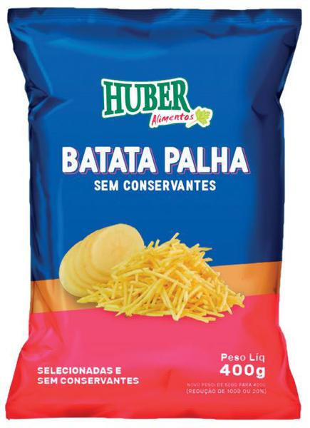 BATATA PALHA HUBER TRADICIONAL 400G