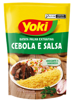 BATATA PALHA YOKI EXTRA FINA CEBOLA/SALSA 100G