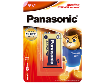 BATERIA PANASONIC ALCALINA POWER 9V