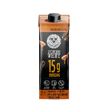 BEBIDA LACTEA 3 CORACOES CAPPUCCINO POWER WHEY DOCE DE LEITE 250ML