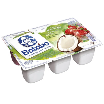 BEBIDA LACTEA BATAVO FERMENTADA MORANGO/COCO 540G