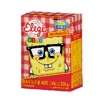 BEBIDA LACTEA ELEGE MIDI MORANGO 200ML