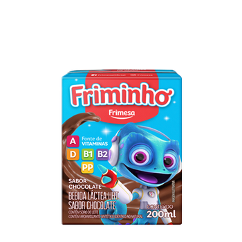 BEBIDA LACTEA FRIMINHO UHT CHOCOLATE 200ML
