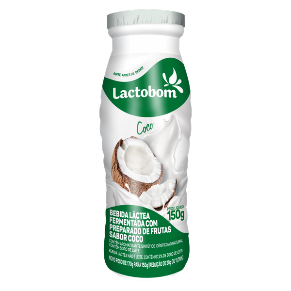BEBIDA LACTEA LACTOBOM COCO 150G