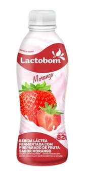 BEBIDA LACTEA LACTOBOM MORANGO 820G
