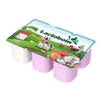 BEBIDA LACTEA LACTOBOM MORANGO/COCO 510G