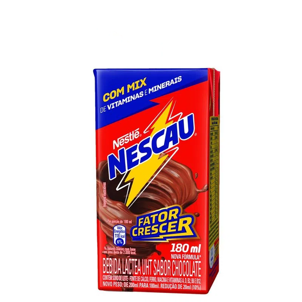 BEBIDA LACTEA NESTLE NESCAU 180ML