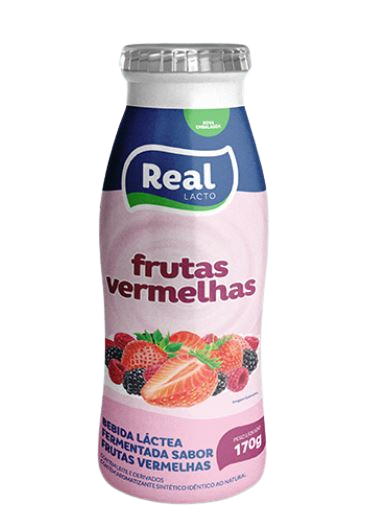 BEBIDA LACTEA REAL FRUTAS VERMELHAS 170G