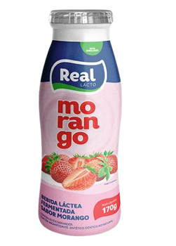 BEBIDA LACTEA REAL MORANGO 170G