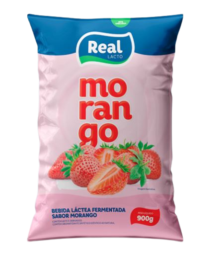 BEBIDA LACTEA REAL MORANGO 900G
