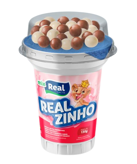 BEBIDA LACTEA REAL REALZINHO MIX PASTILHAS C/CHOCOLATE 130G