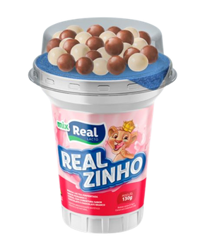 BEBIDA LACTEA REAL REALZINHO MIX PASTILHAS C/CHOCOLATE 130G