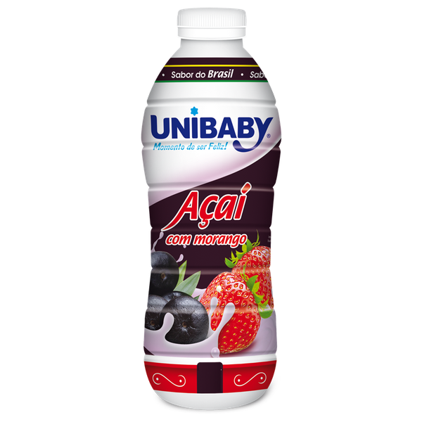 BEBIDA LACTEA UNIBABY ACAI C/MORANGO 800G