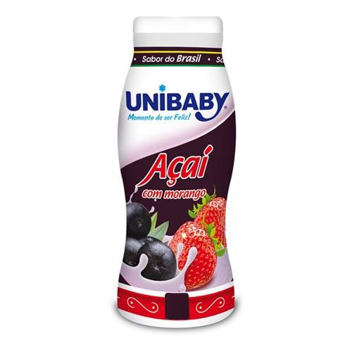 BEBIDA LACTEA UNIBABY ACAI COM MORANGO 150G