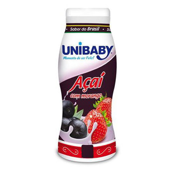 BEBIDA LACTEA UNIBABY ACAI COM MORANGO 150G