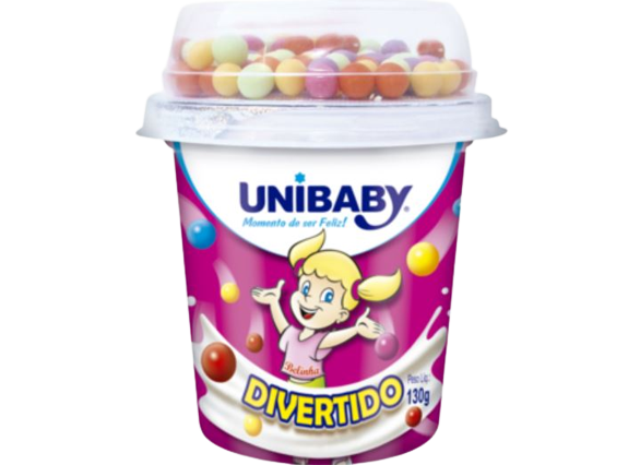 BEBIDA LACTEA UNIBABY DIVERTIDO CONFETE 130G