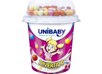 BEBIDA LACTEA UNIBABY DIVERTIDO CONFETE 130G
