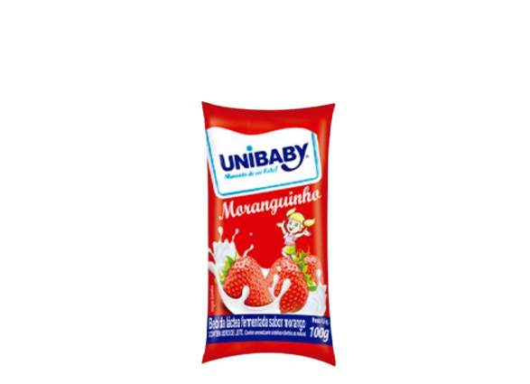 BEBIDA LACTEA UNIBABY MORANGO 100G
