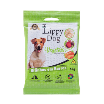 BIFINHO LIPPY DOG BARRA VEGETAIS 50G