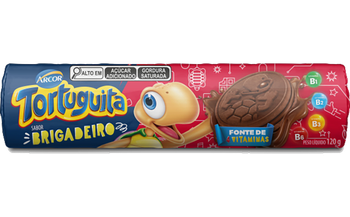 BISCOITO ARCOR TORTUGUITA RECHEADO BRIGADEIRO 120G