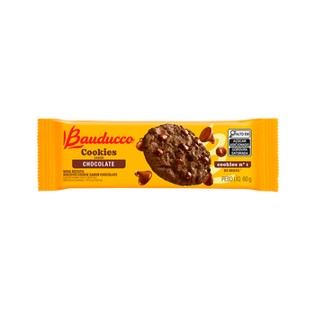 BISCOITO BAUDUCCO COOKIES CHOCOLATE 60G