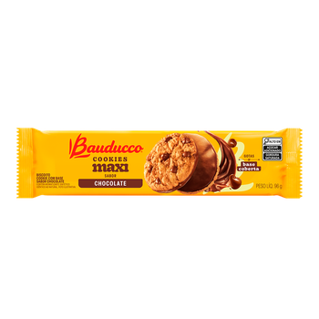 BISCOITO BAUDUCCO COOKIES MAXI CHOCOLATE 96G