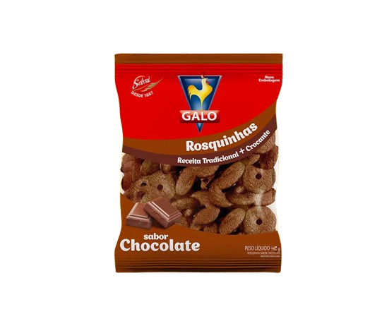 BISCOITO GALO SHOW ROSQUINHA CHOCOLATE 300G
