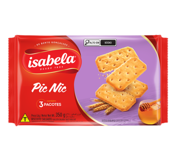 BISCOITO ISABELA PIC NIC 350G