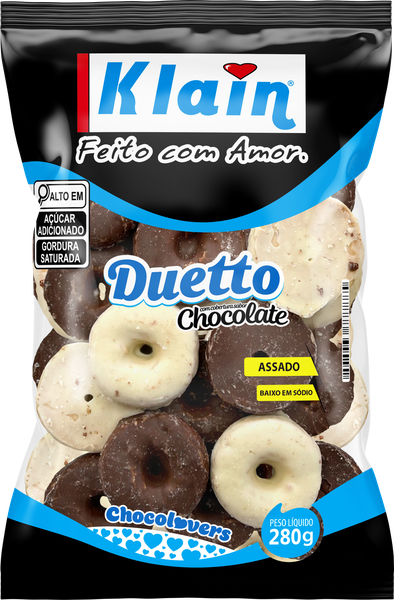 BISCOITO KLAIN DUETTO 280G