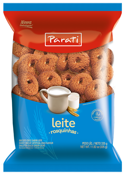 BISCOITO PARATI ROSCA LEITE 250G