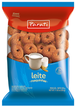 BISCOITO PARATI ROSCA LEITE 250G
