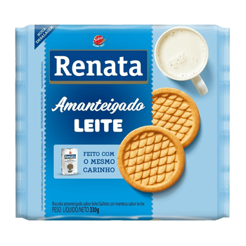 BISCOITO RENATA AMANTEIGADO LEITE 330G