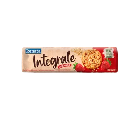 BISCOITO RENATA INTEGRALE MORANGO 150G