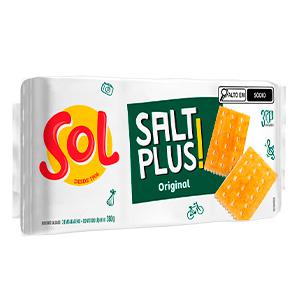 BISCOITO SOL SALT PLUS 360G